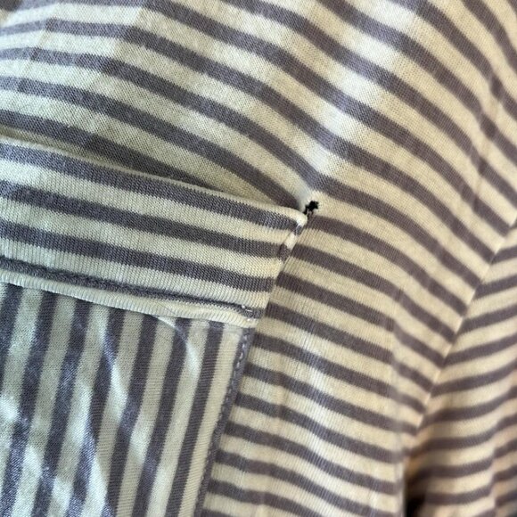 UGG Vivian SZ LG Night Shirt Purple & White Comfy Soft Lightweight Loungewear - Picture 5 of 9